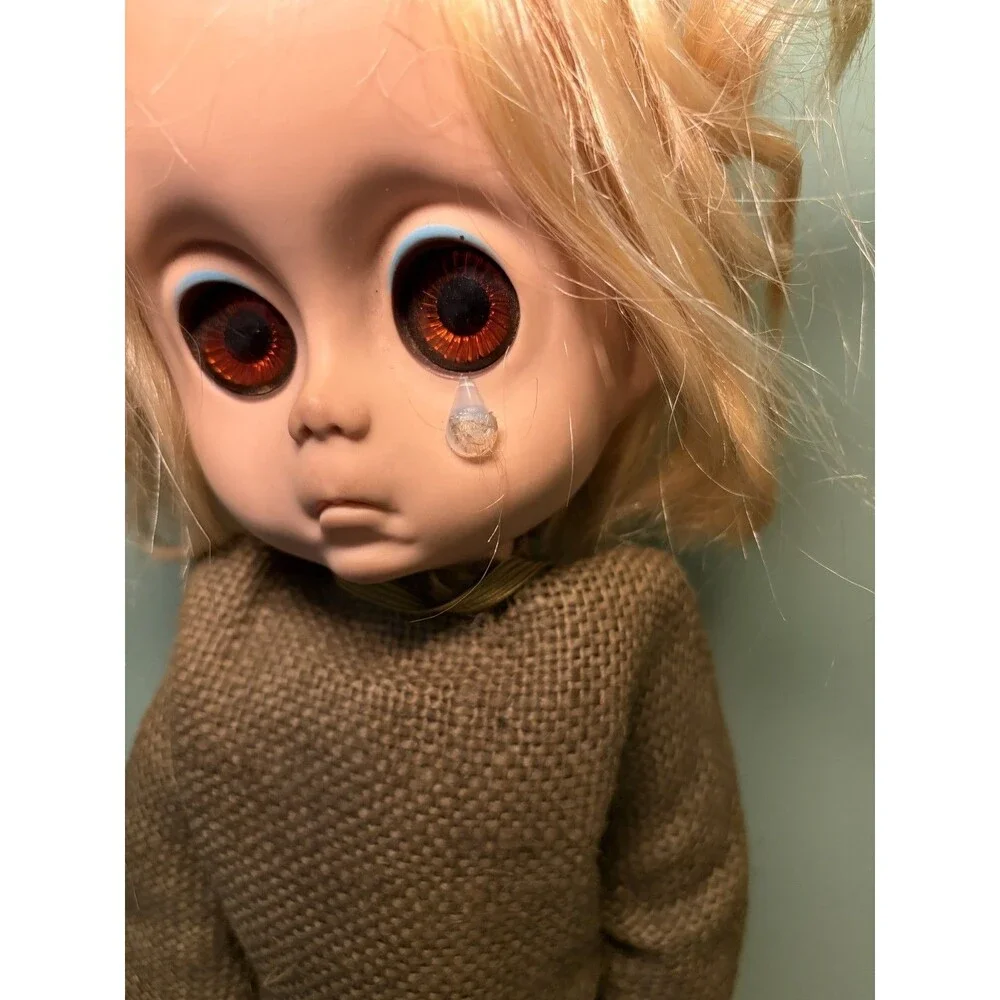 Little Miss No Name Doll With Tear Vintage 1965 Hasbro Excellent Condition!